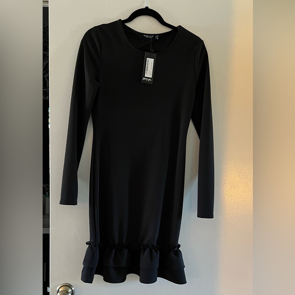 Nasty gal black dress
